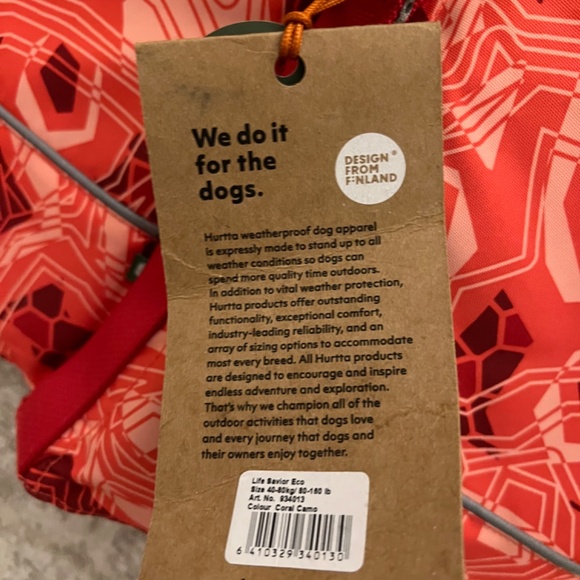 Hurtta dog life saviour jacket - Picture 4 of 10